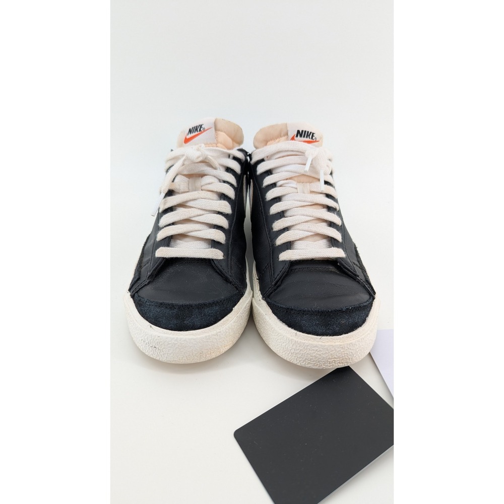 Nike Blazer Low 77 Vintage Black White Sneakers DA6364-001 Mens 7.5